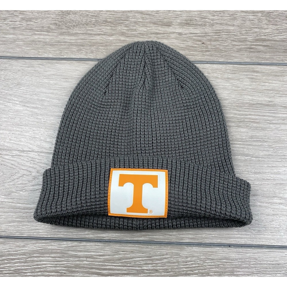 Columbia Unisex NCAA Tennesse Volunteers Knit Logo Beanie Grey One Size